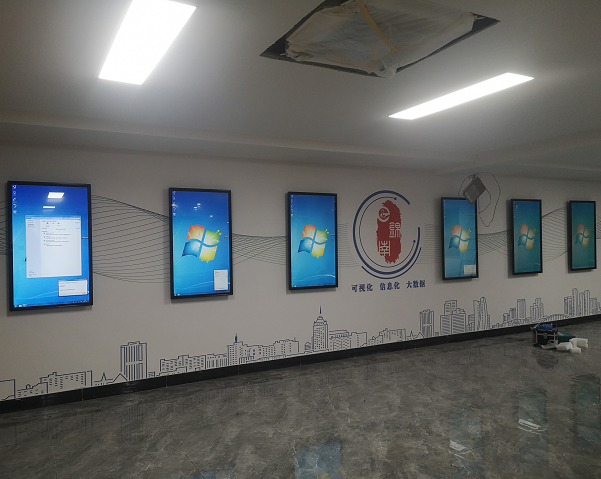 浙江省杭州市臨安區(qū)一批50寸觸摸查詢系統(tǒng)和LED顯示屏完美交付